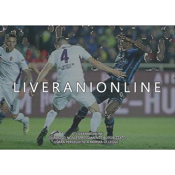 Coppa Italia TIM Cup 2018/2019 Semifinale Ritorno Bergamo - 25.04.2019 Atalanta-Fiorentina Nella Foto:occasione di Duvan Zapata /Ph.Vitez-Ag. Aldo Liverani