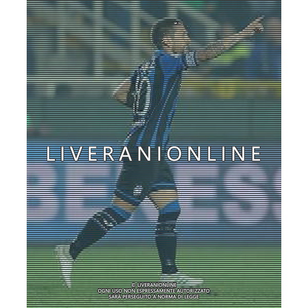 Coppa Italia TIM Cup 2018/2019 Semifinale Ritorno Bergamo - 25.04.2019 Atalanta-Fiorentina Nella Foto: esultanza dopo il gol di Alejandro Dario Gomez /Ph.Vitez-Ag. Aldo Liverani
