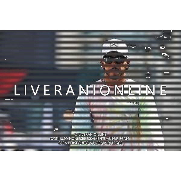 Lewis Hamilton (GBR) Mercedes AMG F1. 26.04.2019. Formula 1 World Championship, Rd 4, Azerbaijan Grand Prix, Baku Street Circuit, Azerbaijan, Practice Day. AG ALDO LIVERANI SAS-ONLY ITALY