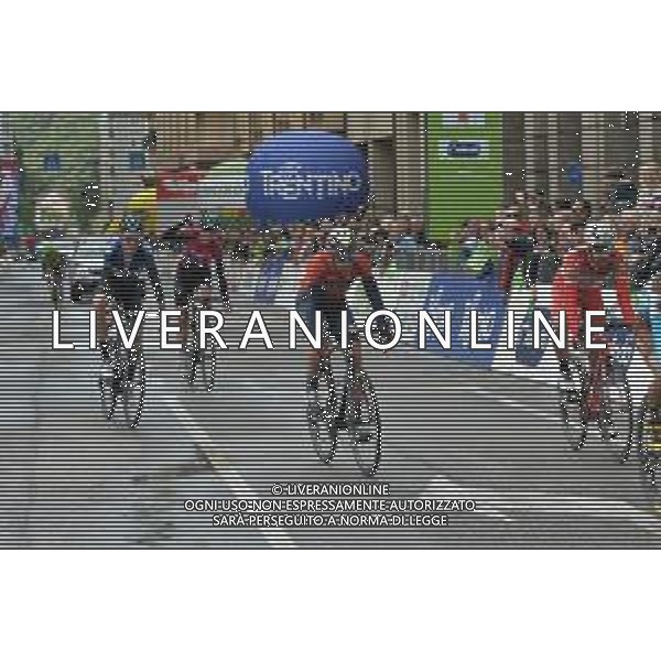 26-04-2019 Tour Of The Alps; Tappa 05 Caldaro - Bolzano; 2019, Androni Giocattoli - Sidermec; 2019, Bahrain - Merida; 2019, Team Sky; Cattaneo, Mattia; Nibali, Vincenzo; Geoghegan, Hart Tao; Sivakov, Pavel; Bolzano; ©SIROTTI / AGENZIA ALDO LIVERANI SAS