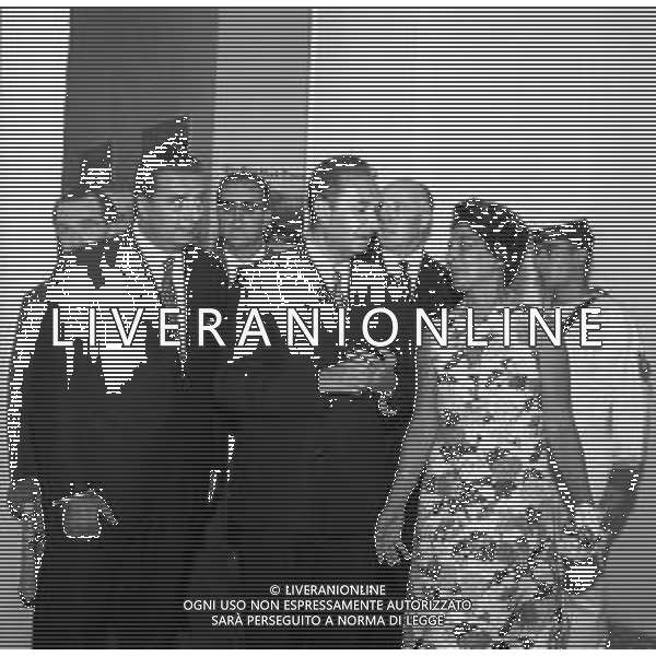 ALDO MORO, politico e presidente del consiglio nazionale della Democrazia Cristiana - RETROSPETTIVA Nella foto alla Mostra della marina nel 1967 con Lorenzo NATALI, ministro della Marina mercantile nel III governo Moro ©ARCHIVIO / AGENZIA ALDO LIVERANI SAS
