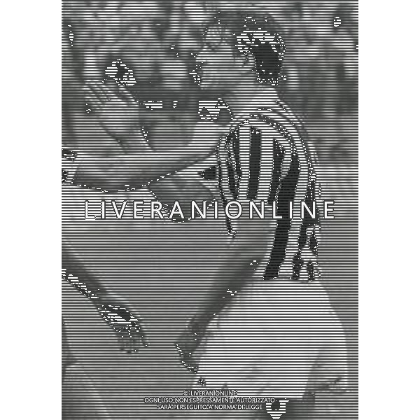 RETROSPETTIVA MARCO TARDELLI CALCIATORE NELLA FOTO MARCO TARDELLI CON LA MAGLIA DELLA JUVENTUS AG ALDO LIVERANI SAS