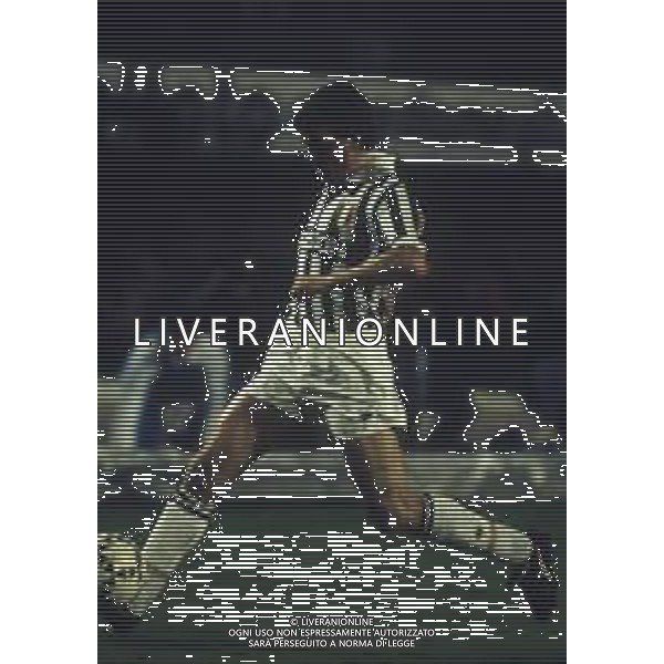 RETROSPETTIVA MARCO TARDELLI CALCIATORE NELLA FOTO MARCO TARDELLI CON LA MAGLIA DELLA JUVENTUS 1984-1985 AG ALDO LIVERANI SAS