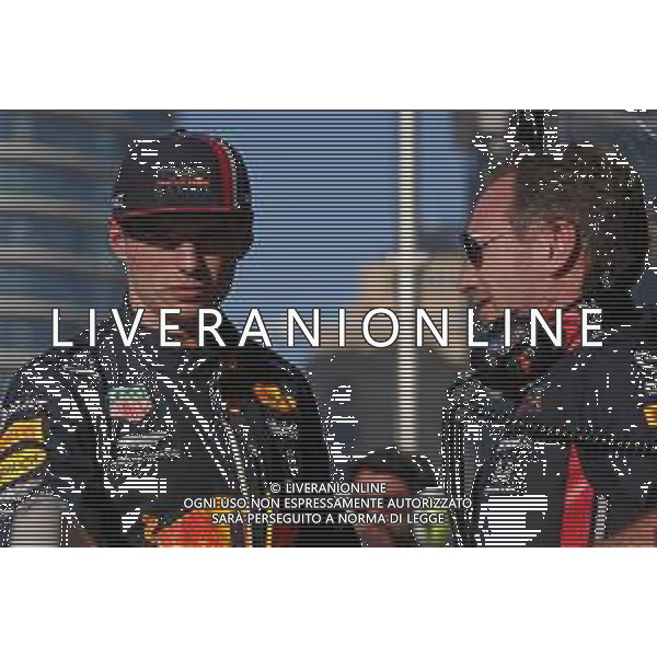 Max Verstappen (NLD), Red Bull Racing and Christian Horner (GBR), Red Bull Racing Team Principal 27.04.2019. Formula 1 World Championship, Rd 4, Azerbaijan Grand Prix, Baku Street Circuit, Azerbaijan, Qualifying Day. AG ALDO LIVERANI SAS-ONLY ITALY
