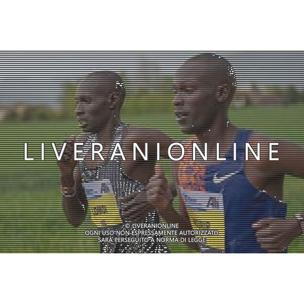 Atletica: Padova Marathon 2019, Maratona di Padova 28 aprile 2019 Lomoi e Korir ©Alessio Marini / AGENZIA ALDO LIVERANI SAS
