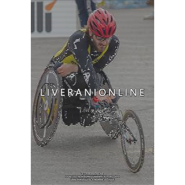 Atletica: Padova Marathon 2019, Maratona di Padova 28 aprile 2019 Primo HandBike ©Alessio Marini / AGENZIA ALDO LIVERANI SAS
