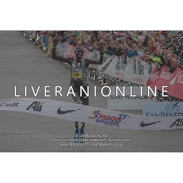 Atletica: Padova Marathon 2019, Maratona di Padova 28 aprile 2019 Lomoi Samuel Kenia Vince ©Alessio Marini / AGENZIA ALDO LIVERANI SAS