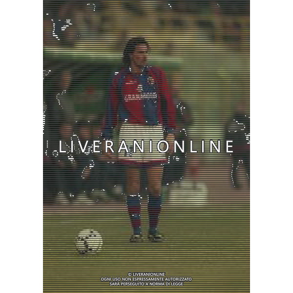 02-03-1999 BOLOGNA-COPPA UEFA-BOLOGNA LIONE 3-0 NELLA FOTO Jonatan Binotto AG ALDO LIVERANI SAS