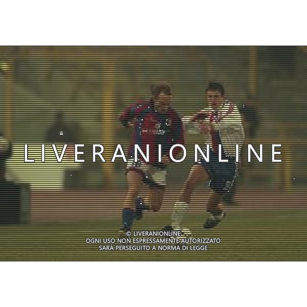 02-03-1999 BOLOGNA-COPPA UEFA-BOLOGNA LIONE 3-0 NELLA FOTO davide fontolan AG ALDO LIVERANI SAS