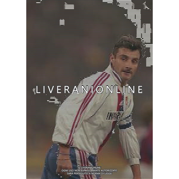 02-03-1999 BOLOGNA-COPPA UEFA-BOLOGNA LIONE 3-0 NELLA FOTO Alain Caveglia AG ALDO LIVERANI SAS