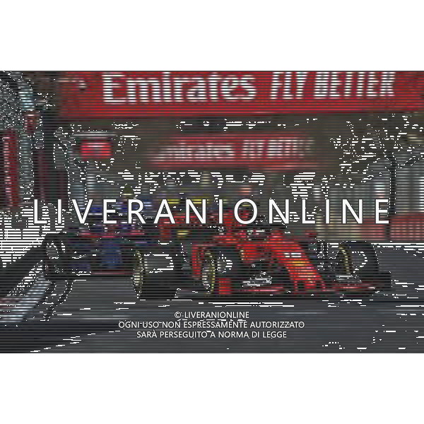 Charles Leclerc (MON) Ferrari SF90. 28.04.2019. Formula 1 World Championship, Rd 4, Azerbaijan Grand Prix, Baku Street Circuit, Azerbaijan, Race Day. AG ALDO LIVERANI SAS-ONLY ITALY
