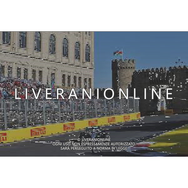 Valtteri Bottas (FIN) Mercedes AMG F1 W10. 28.04.2019. Formula 1 World Championship, Rd 4, Azerbaijan Grand Prix, Baku Street Circuit, Azerbaijan, Race Day. AG ALDO LIVERANI SAS-ONLY ITALY
