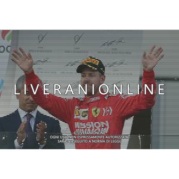 3rd place Sebastian Vettel (GER) Ferrari. 28.04.2019. Formula 1 World Championship, Rd 4, Azerbaijan Grand Prix, Baku Street Circuit, Azerbaijan, Race Day. AG ALDO LIVERANI SAS-ONLY ITALY