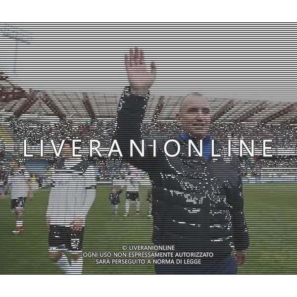 Cesena - Castelfidardo campionato di calcio serie D 28/04/2019 nella foto: Esultanza finale Allenatore Giuseppe Angelini (Cesena fc) ©Claudio Zamagni/Agenzia Aldo Liverani s.a.s. / AGENZIA ALDO LIVERANI SAS - Cesena - Castelfidardo campionato di calcio serie D 28.04.2019