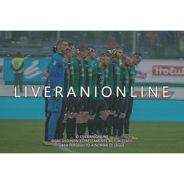 Calcio Serie C Gir.B: Pordenone Vs Giana Erminio, stadio Ottavio Bottecchia Pordenone (PN), 28 aprile 2019 Minuto di silenzio Pordenone © ALESSIO MARINI / AGENZIA ALDO LIVERANI SAS