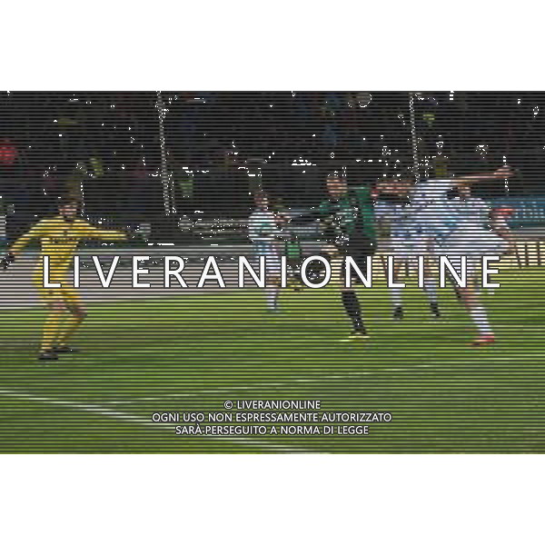 Calcio Serie C Gir.B: Pordenone Vs Giana Erminio, stadio Ottavio Bottecchia Pordenone (PN), 28 aprile 2019 tiro di De Adgostini © Alessio Marini / AGENZIA ALDO LIVERANI SAS