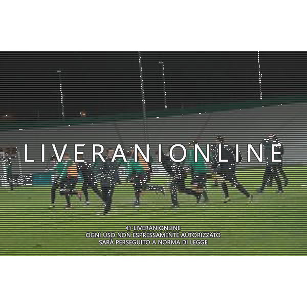 Calcio Serie C Gir.B: Pordenone Vs Giana Erminio, stadio Ottavio Bottecchia Pordenone (PN), 28 aprile 2019 Esultanza festeggiamenti per la promozione in Serie B © Alessio Marini / AGENZIA ALDO LIVERANI SAS