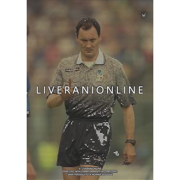 16-05-1999 BERGAMO-CAMPIONATO DI CALCIO SERIE B ATALANTA REGGIANA 0-0 NELLA FOTO ARBITRO ANDREA GUIDUCCI AG ALDO LIVERANI SAS