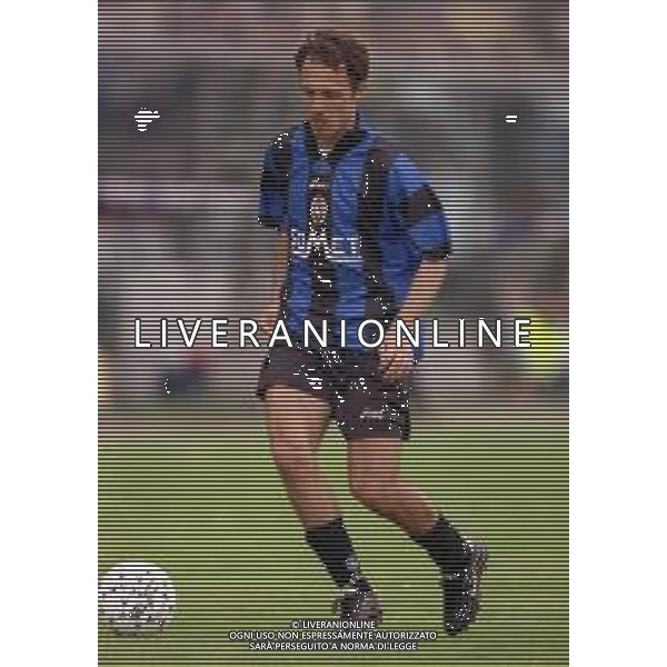 16-05-1999 BERGAMO-CAMPIONATO DI CALCIO SERIE B ATALANTA REGGIANA 0-0 NELLA FOTO NICOLA ZANINI AG ALDO LIVERANI SAS