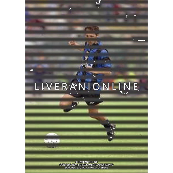 16-05-1999 BERGAMO-CAMPIONATO DI CALCIO SERIE B ATALANTA REGGIANA 0-0 NELLA FOTO NICOLA ZANINI AG ALDO LIVERANI SAS