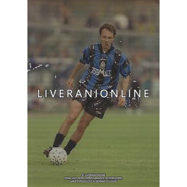 16-05-1999 BERGAMO-CAMPIONATO DI CALCIO SERIE B ATALANTA REGGIANA 0-0 NELLA FOTO NICOLA ZANINI AG ALDO LIVERANI SAS
