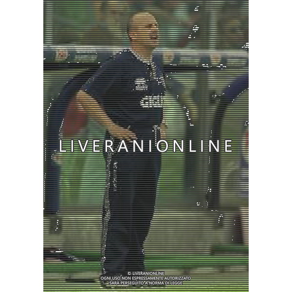 16-05-1999 BERGAMO-CAMPIONATO DI CALCIO SERIE B ATALANTA REGGIANA 0-0 NELLA FOTO FABIANO SPEGGIORN ALLENATORE REGGIANA CALCIO AG ALDO LIVERANI SAS