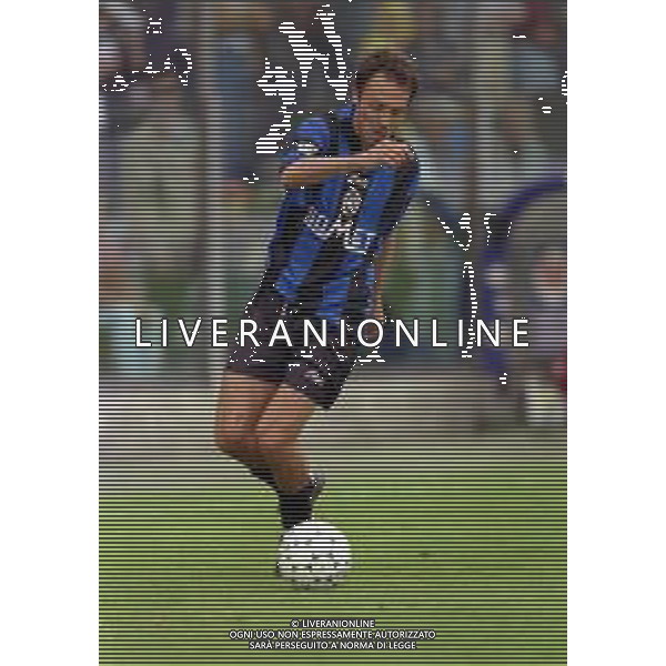 16-05-1999 BERGAMO-CAMPIONATO DI CALCIO SERIE B ATALANTA REGGIANA 0-0 NELLA FOTO NICOLA ZANINI AG ALDO LIVERANI SAS