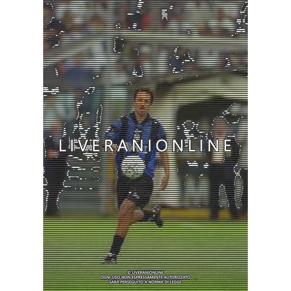 16-05-1999 BERGAMO-CAMPIONATO DI CALCIO SERIE B ATALANTA REGGIANA 0-0 NELLA FOTO NICOLA ZANINI AG ALDO LIVERANI SAS