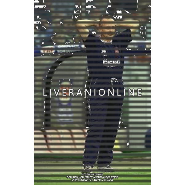 16-05-1999 BERGAMO-CAMPIONATO DI CALCIO SERIE B ATALANTA REGGIANA 0-0 NELLA FOTO FABIANO SPEGGIORN ALLENATORE REGGIANA CALCIO AG ALDO LIVERANI SAS