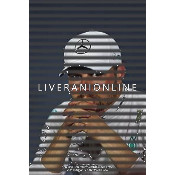 Race winner Valtteri Bottas (FIN) Mercedes AMG F1 in the post race FIA Press Conference. 28.04.2019. Formula 1 World Championship, Rd 4, Azerbaijan Grand Prix, Baku Street Circuit, Azerbaijan, Race Day. AG ALDO LIVERANI SAS-ONLY ITALY