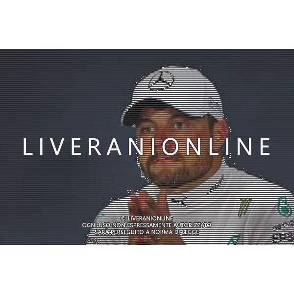 Race winner Valtteri Bottas (FIN) Mercedes AMG F1 in the post race FIA Press Conference. 28.04.2019. Formula 1 World Championship, Rd 4, Azerbaijan Grand Prix, Baku Street Circuit, Azerbaijan, Race Day. AG ALDO LIVERANI SAS-ONLY ITALY