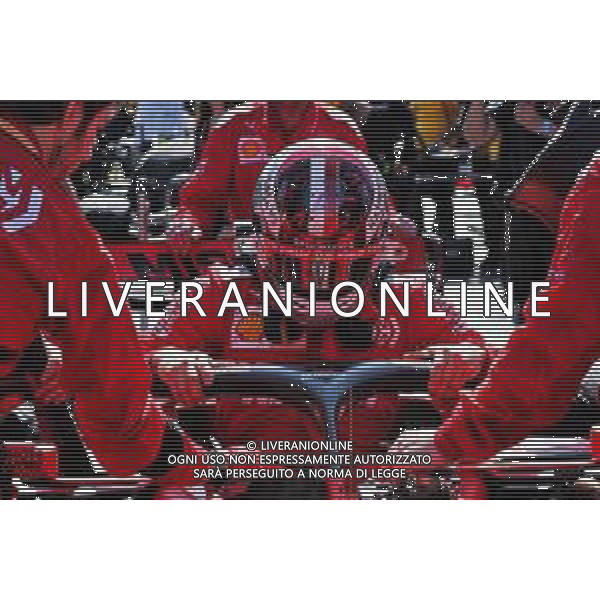 Charles Leclerc (MON) Ferrari SF90 on the grid. 28.04.2019. Formula 1 World Championship, Rd 4, Azerbaijan Grand Prix, Baku Street Circuit, Azerbaijan, Race Day. AG ALDO LIVERANI SAS-ONLY ITALY