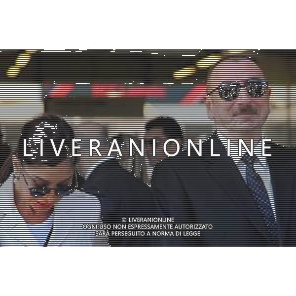 Ilham Aliyev (AZE) President of Azerbaijan and his wife Mehriban Aliyeva. 28.04.2019. Formula 1 World Championship, Rd 4, Azerbaijan Grand Prix, Baku Street Circuit, Azerbaijan, Race Day. AG ALDO LIVERANI SAS-ONLY ITALY