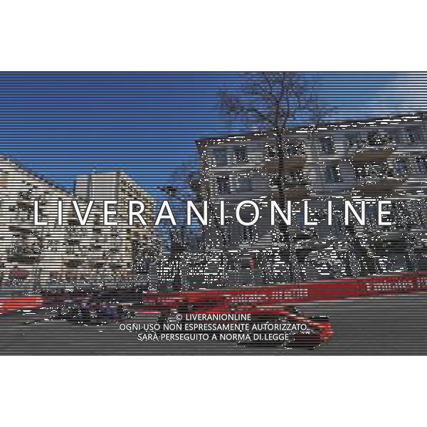 Charles Leclerc (MON) Ferrari SF90. 28.04.2019. Formula 1 World Championship, Rd 4, Azerbaijan Grand Prix, Baku Street Circuit, Azerbaijan, Race Day. AG ALDO LIVERANI SAS-ONLY ITALY