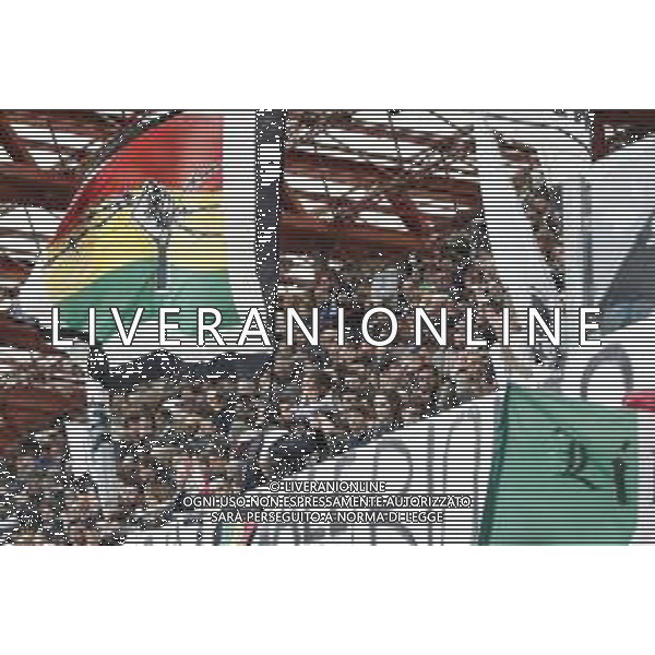 Cesena - Castelfidardo campionato di calcio serie D 28/04/2019 nella foto: tifosi del cesena ©Claudio Zamagni/Agenzia Aldo Liverani s.a.s.