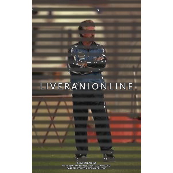 19-09-1999 MONZA CAMPIONATO DI CALCIO SERIE B MONZA EMPOLI 1-0 NELLA FOTO ELIO GUSTINETTI ALLENATORE EMPOLI CALCIO AG ALDO LIVERANI SAS