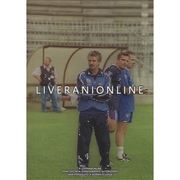 19-09-1999 MONZA CAMPIONATO DI CALCIO SERIE B MONZA EMPOLI 1-0 NELLA FOTO ELIO GUSTINETTI ALLENATORE EMPOLI CALCIO AG ALDO LIVERANI SAS