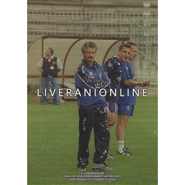 19-09-1999 MONZA CAMPIONATO DI CALCIO SERIE B MONZA EMPOLI 1-0 NELLA FOTO ELIO GUSTINETTI ALLENATORE EMPOLI CALCIO AG ALDO LIVERANI SAS