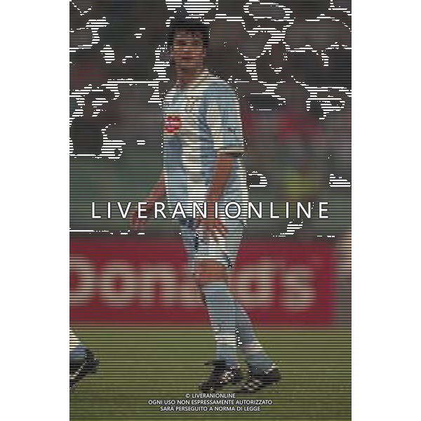 27-10-1999 ROMA-CHAMPIONS LEAGUE LAZIO BAYERN 04 LEVERKUSEN 1-1 NELLA FOTO FERNANDO COUTO AG ALDO LIVERANI SAS
