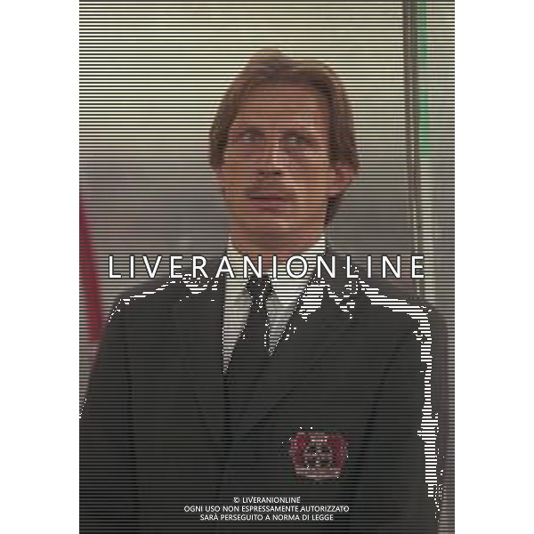 27-10-1999 ROMA-CHAMPIONS LEAGUE LAZIO BAYERN 04 LEVERKUSEN 1-1 NELLA FOTO DAUM CHRISTOPH ALLENATORE BAYERN LEVERKUSEN AG ALDO LIVERANI SAS