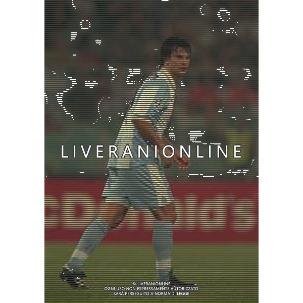 27-10-1999 ROMA-CHAMPIONS LEAGUE LAZIO BAYERN 04 LEVERKUSEN 1-1 NELLA FOTO FERNANDO COUTO AG ALDO LIVERANI SAS