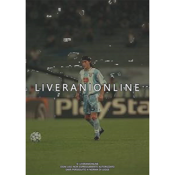 27-10-1999 ROMA-CHAMPIONS LEAGUE LAZIO BAYERN 04 LEVERKUSEN 1-1 NELLA FOTO ALMEYDA MATIAS AG ALDO LIVERANI SAS