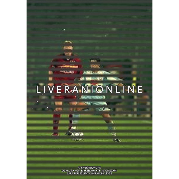 27-10-1999 ROMA-CHAMPIONS LEAGUE LAZIO BAYERN 04 LEVERKUSEN 1-1 NELLA FOTO SERGIO CONCEICAO E HAPPE MARKUS AG ALDO LIVERANI SAS