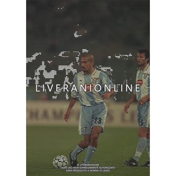 27-10-1999 ROMA-CHAMPIONS LEAGUE LAZIO BAYERN 04 LEVERKUSEN 1-1 NELLA FOTO JUAN SEBASTIAN VERON AG ALDO LIVERANI SAS 