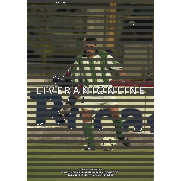 24-11-1998 BOLOGNA COPPA UEFA BOLOGNA REAL BETIS 4-1 NELLA FOTO Luis Fernández Gutiérrez AG ALDO LIVERANI SAS