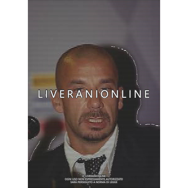 1999- MILANO ARRIVO DELLA SQUADRA DEL CHELSEA NELLA FOTO GIANLUCA VIALLI ALLENATORE CHELSEA AG ALDO LIVERANI SAS