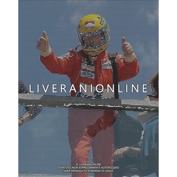IMOLA 01 05 2019 AYRTON SENNA DAY 25 ANNIVERSARIO DALLA MORTE DI AYRTON SENNA A IMOLA 1994-2019 NELLA FOTO UN PASSIONATO DI SENNA FOTO GIANNI SANNA-AG ALDO LIVERANI SAS