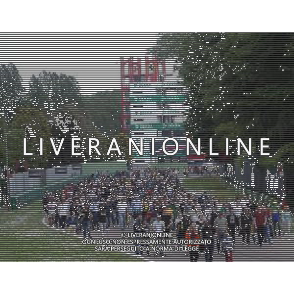 IMOLA 01 05 2019 AYRTON SENNA DAY 25 ANNIVERSARIO DALLA MORTE DI AYRTON SENNA A IMOLA 1994-2019 NELLA FOTO PUBBLICO FOTO GIANNI SANNA-AG ALDO LIVERANI SAS