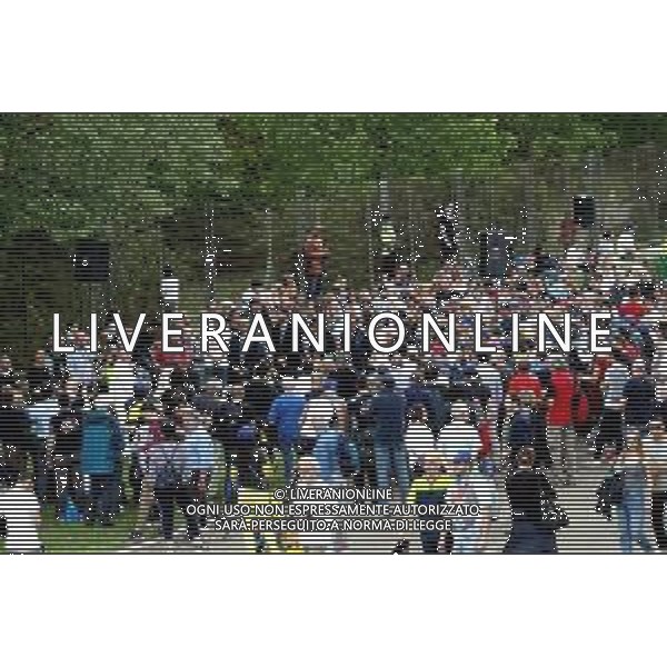 IMOLA 01 05 2019 AYRTON SENNA DAY 25 ANNIVERSARIO DALLA MORTE DI AYRTON SENNA A IMOLA 1994-2019 NELLA FOTO PUBBLICO FOTO GIANNI SANNA-AG ALDO LIVERANI SAS
