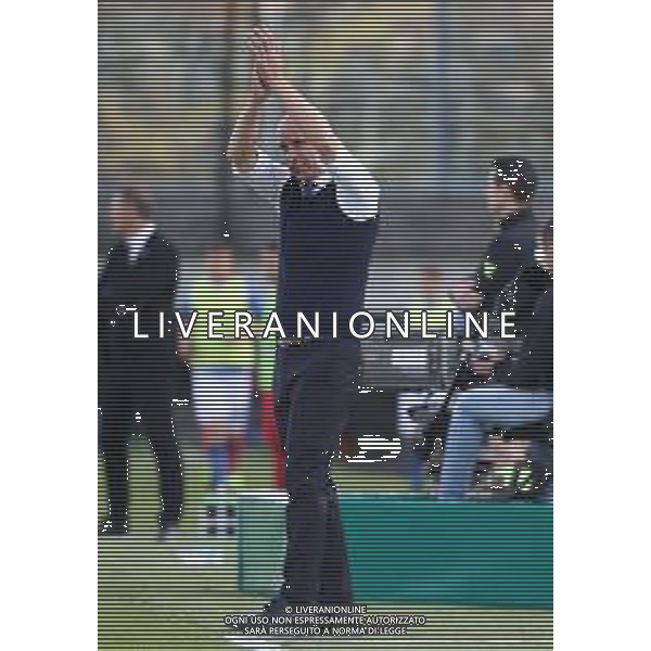 Eugenio Corini allenatore del Brescia Calcio , Brescia - Ascoli partita di serie B, Brescia 1 maggio 2019. AG ALDO LIVERANI SAS